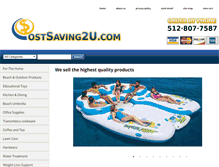 Tablet Screenshot of costsaving2u.com